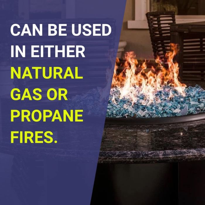 1/2″ Bronze Reflective Fire Glass