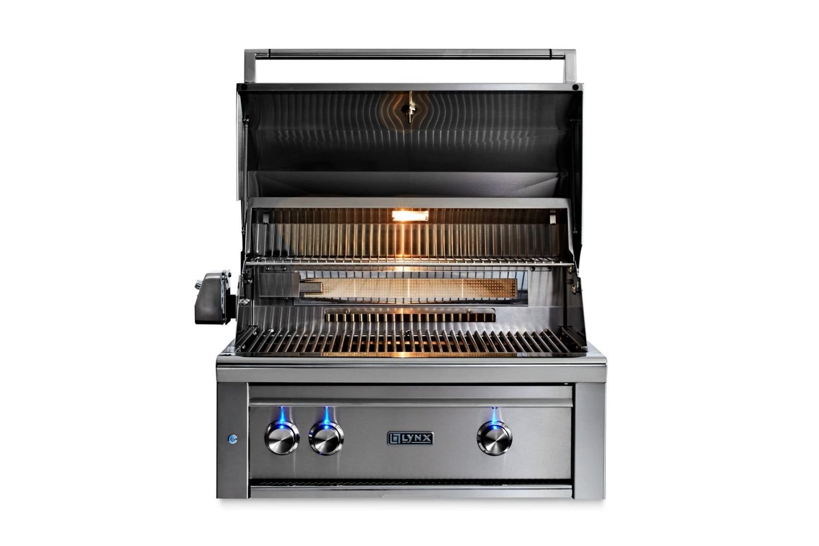 30″ Professional Built-In Grill With All Trident Infraded Burners and Rotisserie (L30ATR)