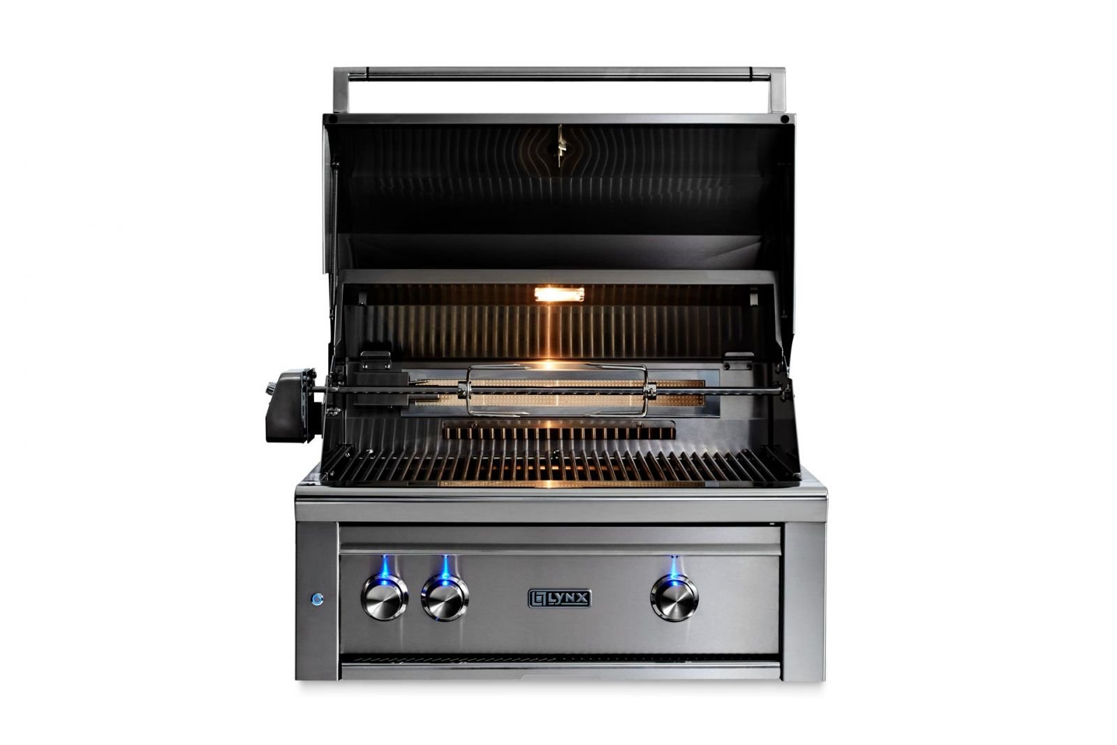 30” Professional Built In Grill With All Ceramic Burners And Rotiserrie (L30R-3)