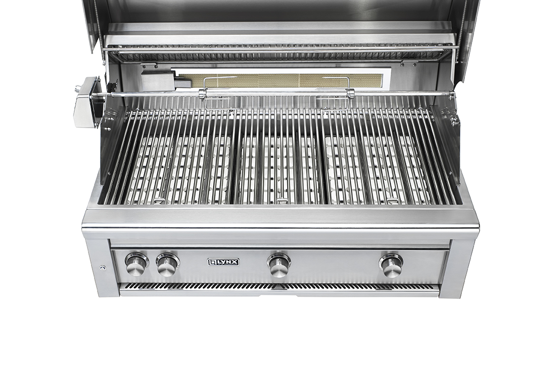 42” Professional Built In Grill With All Ceramic Burners And Rotiserrie (L42R-3)