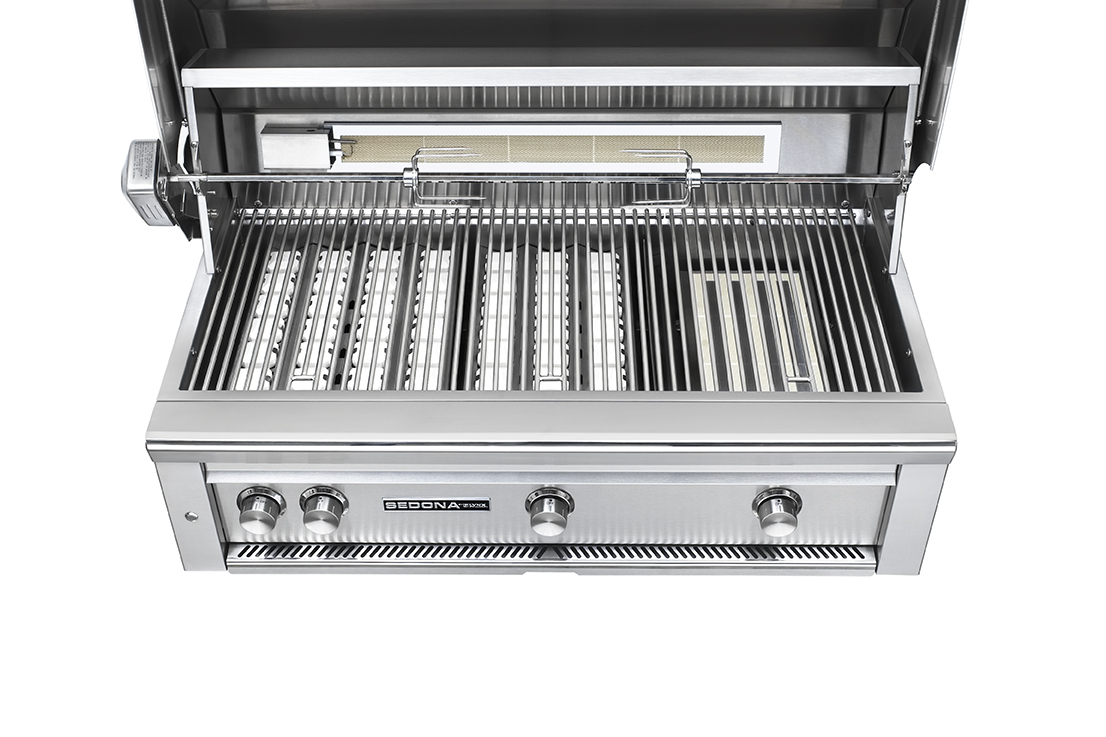 42″ Sedona Built-In Grill With Rotiserrie, 1 Prosear Infrared Burner And 2 Stainless Steel Burners(L700PSR)