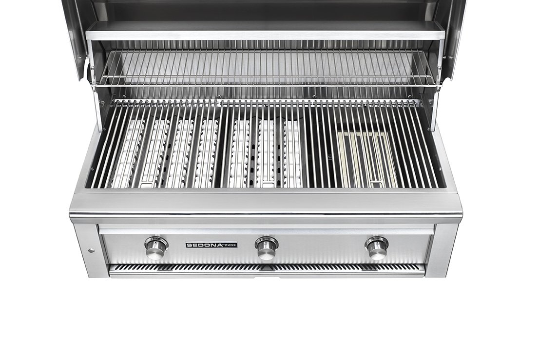 42″ Sedona Built-In Grill With 1 Prosear Infrared Burner And 2 Stainless Steel Burners (L700PS)