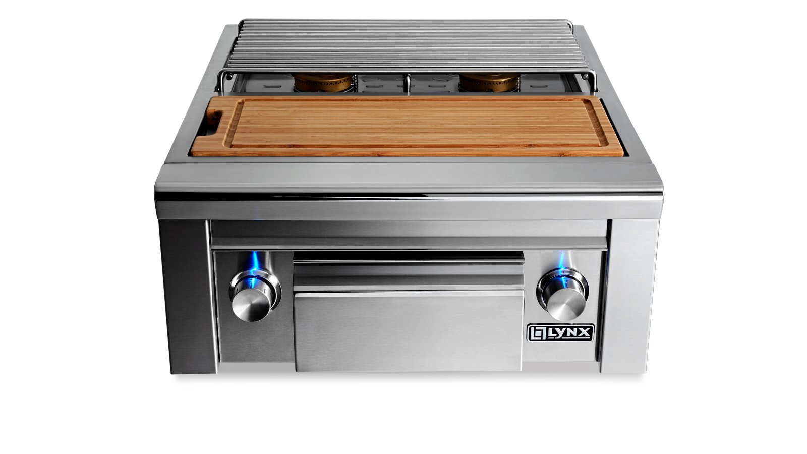 Professional Prep Center with Double Side Burner (LSB2PC-1)