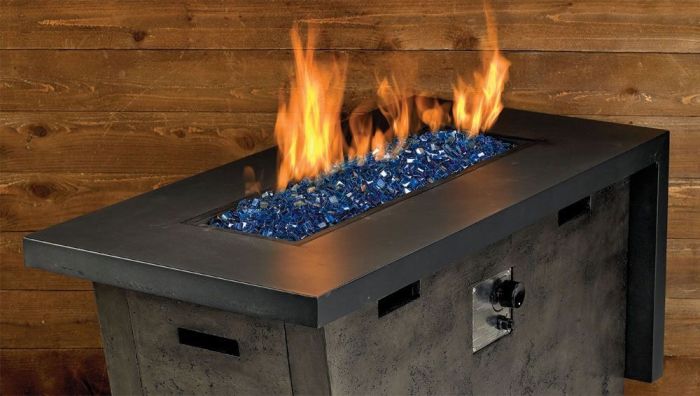 1/2″ Pacific Blue Luster Fire Glass 2.0