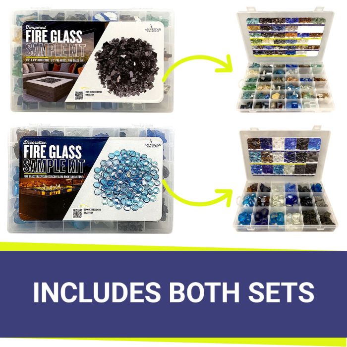 Fire Glass Sample Kit – Set