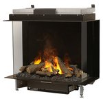 e-MatriX Three-Sided Built-in Electric Firebox