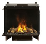 e-MatriX Two-Sided Built-in Electric Firebox, Left-facing