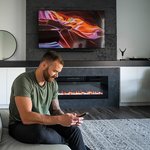 Dimplex Sierra Wall/Built-In Linear Electric Fireplace