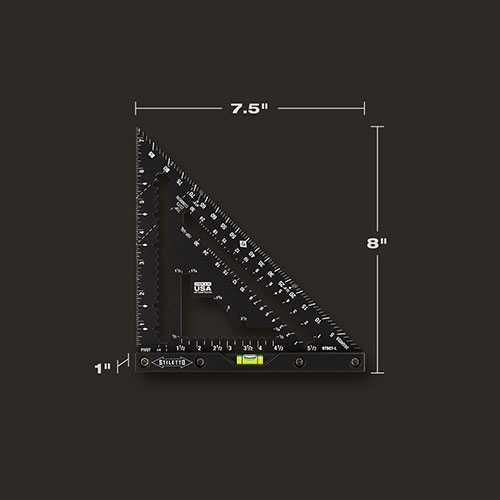 STSQ7-L 7″ Carpenter Square with Level