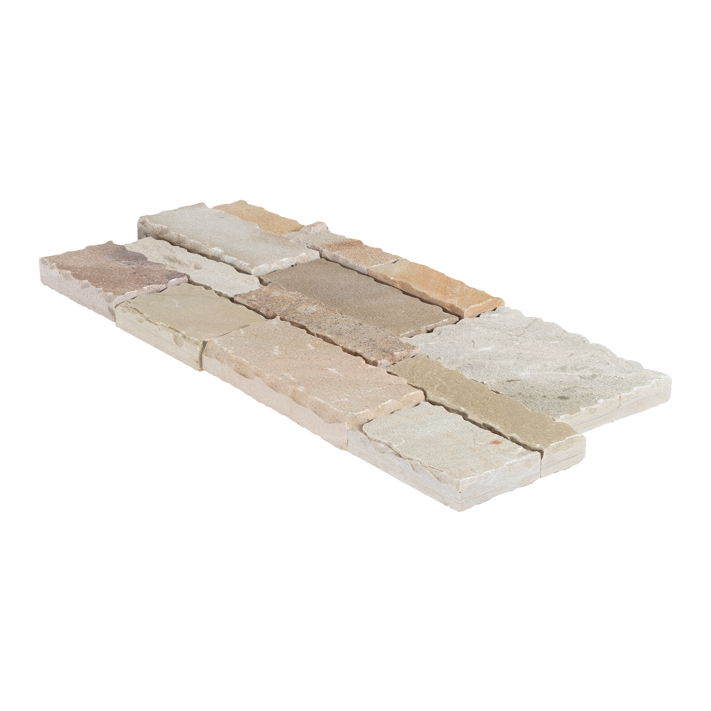 Fossil Sandstone Ledger Panel