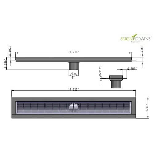 Linear Wedge – Extra Thick Grate