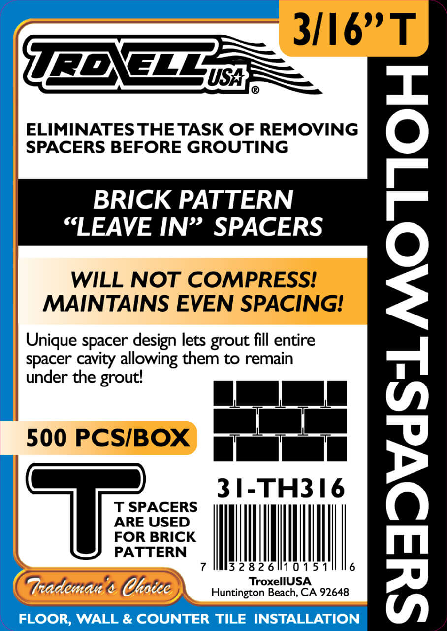 T-Spacer Hollow “Leave In”