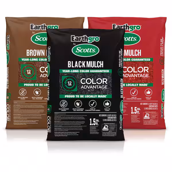 Brown Wood Shredded Bagged Mulch