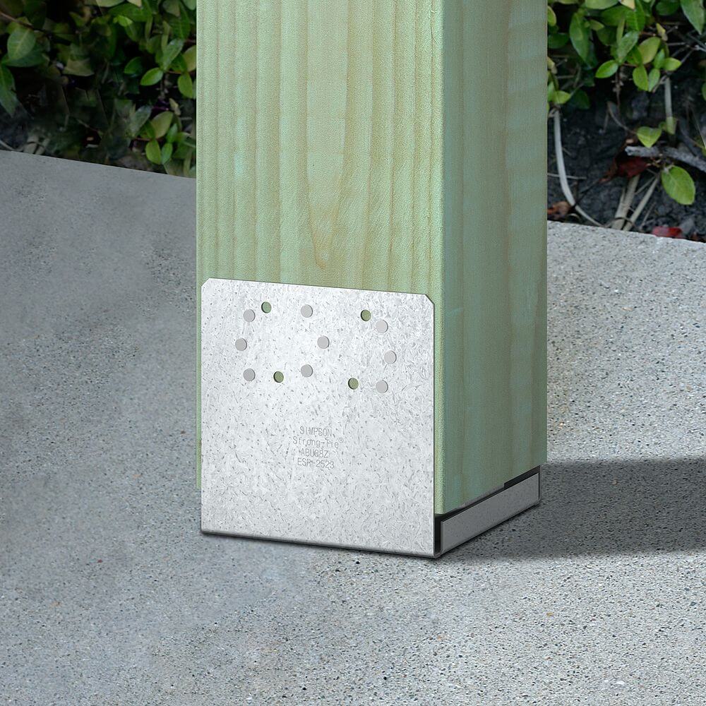 ABU ADJUSTABLE POST BASE WITH UPLIFT visual data 2