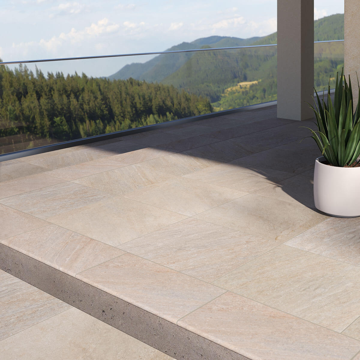 Quartz Beige Arterra Pavers