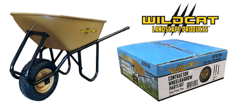 X1.4 Heavy Duty Professional Grade Contractor Wheelbarrow