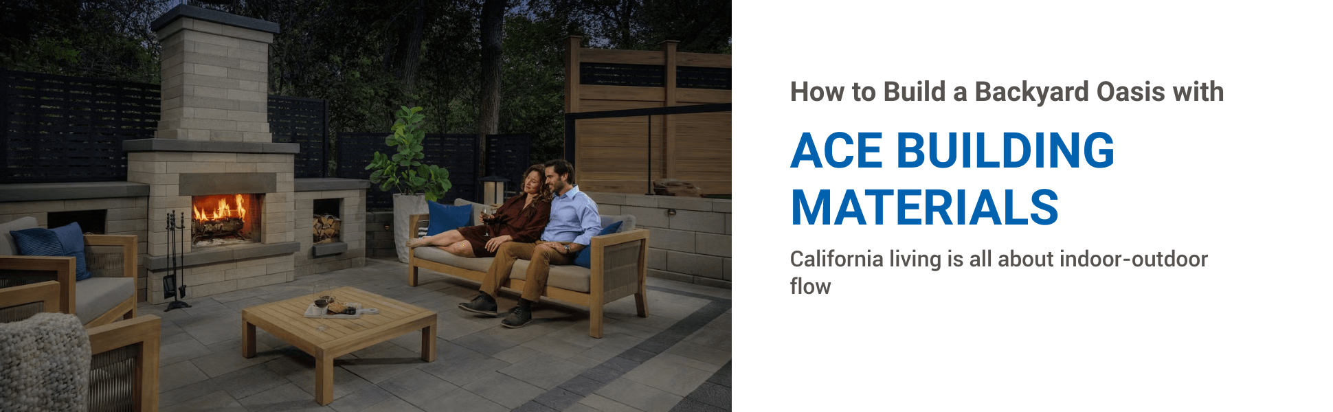 How to Build a Backyard Oasis with Ace Building Materials