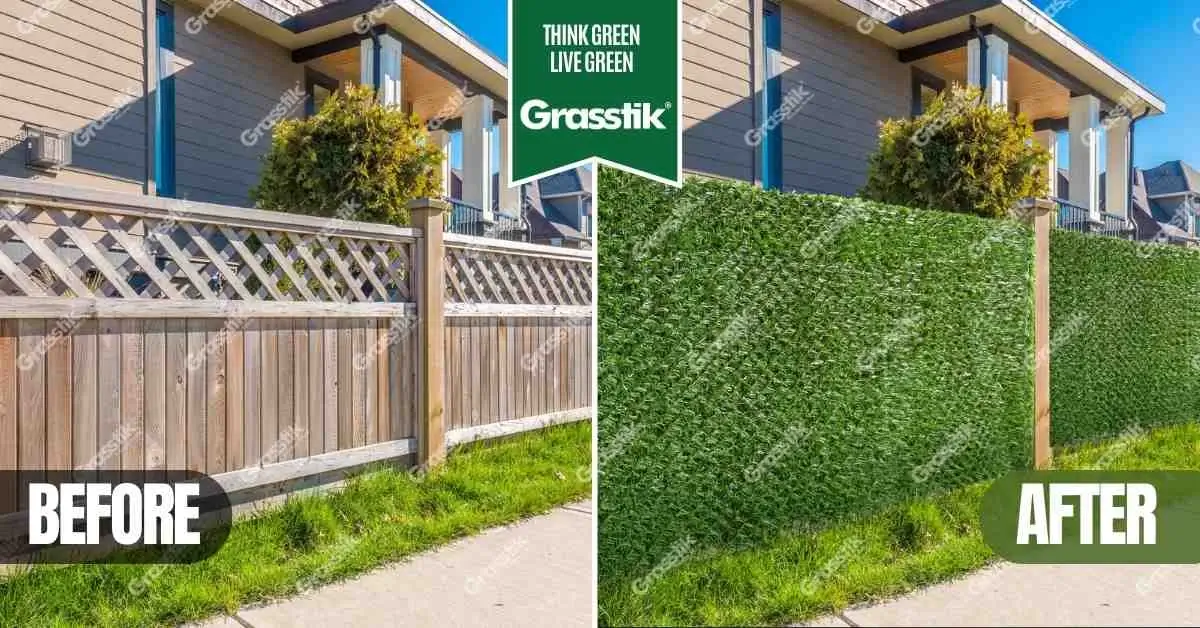 Grass Fence Panel – 6ft
