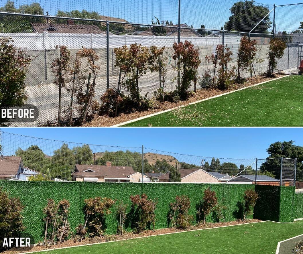 Grass Fence Panel – 6ft